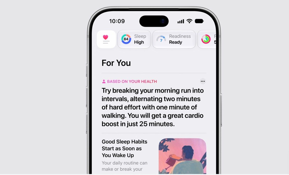اپلیکیشن Health اپل، «سن سلامتی» شما را محاسبه میکند