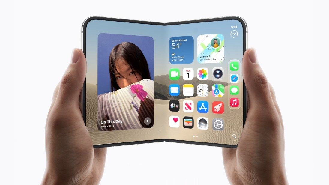 اپل اولین گوشی تاشوی خود را با نام iPhone Duo معرفی کرد