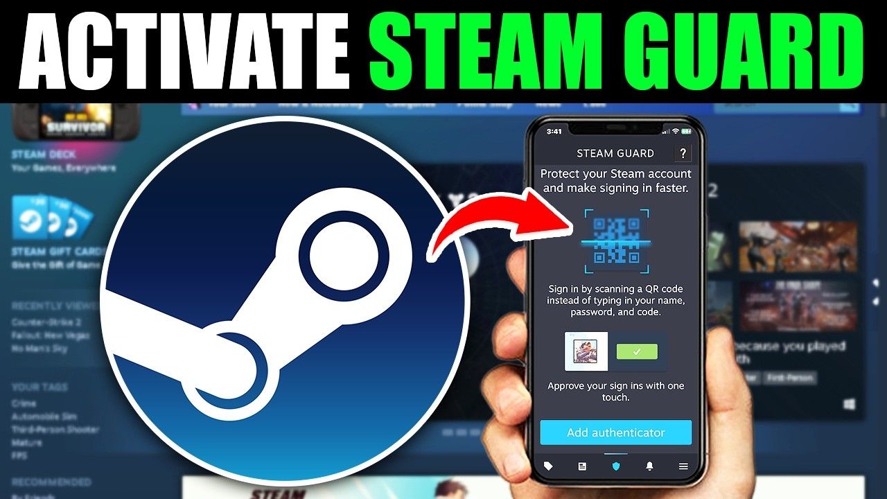 Steam Guard چیست؟ آموزش فعال کردن Steam Guard قدم به قدم